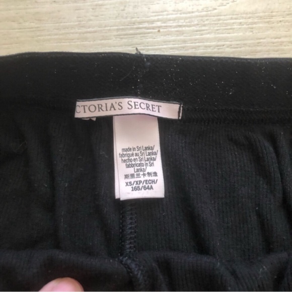 Victoria’s Secret Ribbed Knit Lounge Shorts with Sparkle Band - Picture 3 of 3